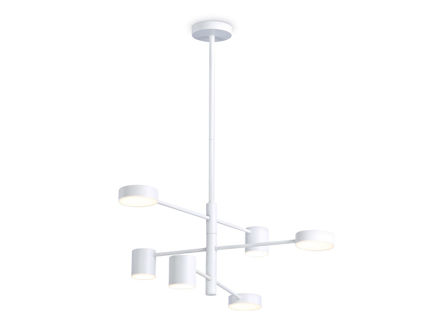 Изображение товара Люстра на штанге Ambrella Light FL51684 23 м² белый стиль Техно