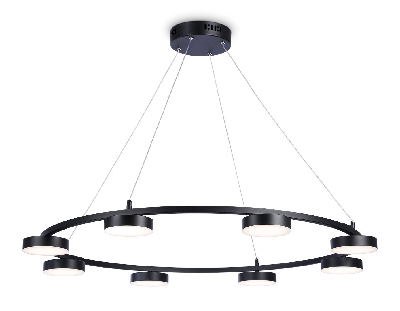Изображение товара Подвесной светодиодный светильник Ambrella light FL51763 с пультом управление 26 м² черный