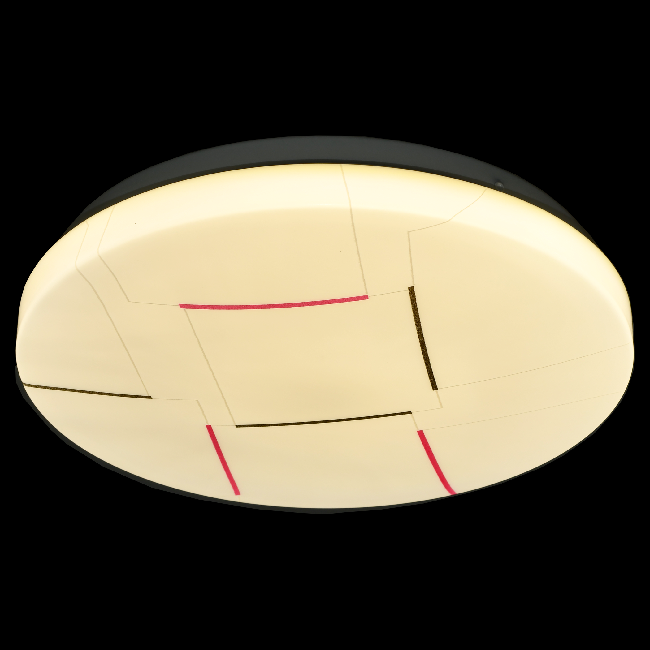 Изображение товара Светильник настенно-потолочный светодиодный ДПБ2001 8 м² нейтральный белый свет цвет белый