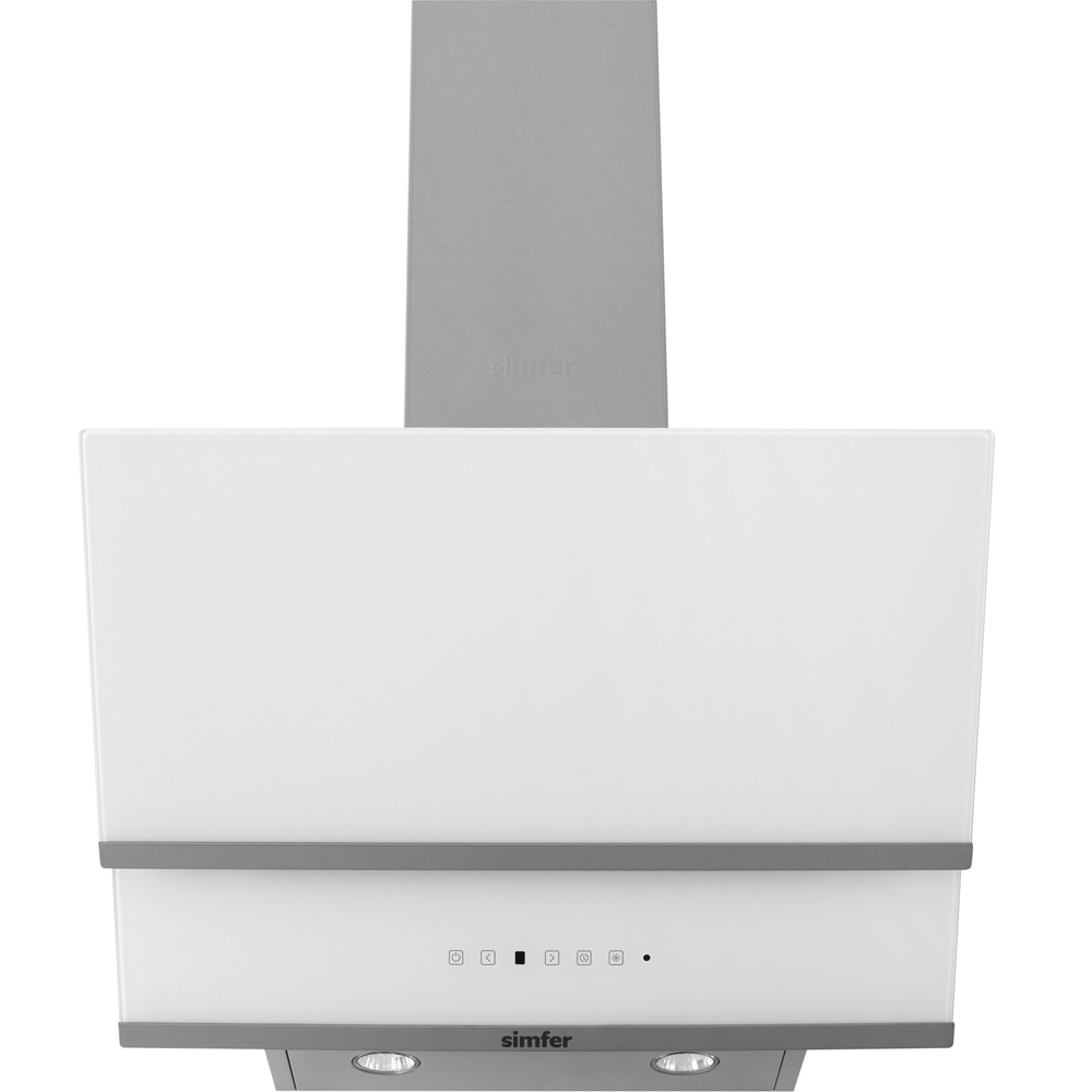 Изображение товара Встраиваемая вытяжка Simfer 8668SM 60x96 см белая для кухни