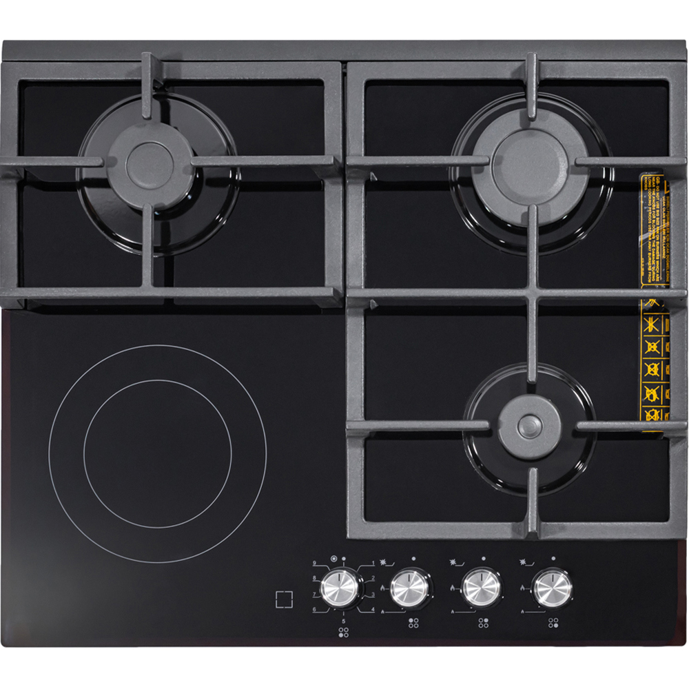 Изображение товара Комбинированная варочная панель Simfer H60H32S516 с газом и электроплитой