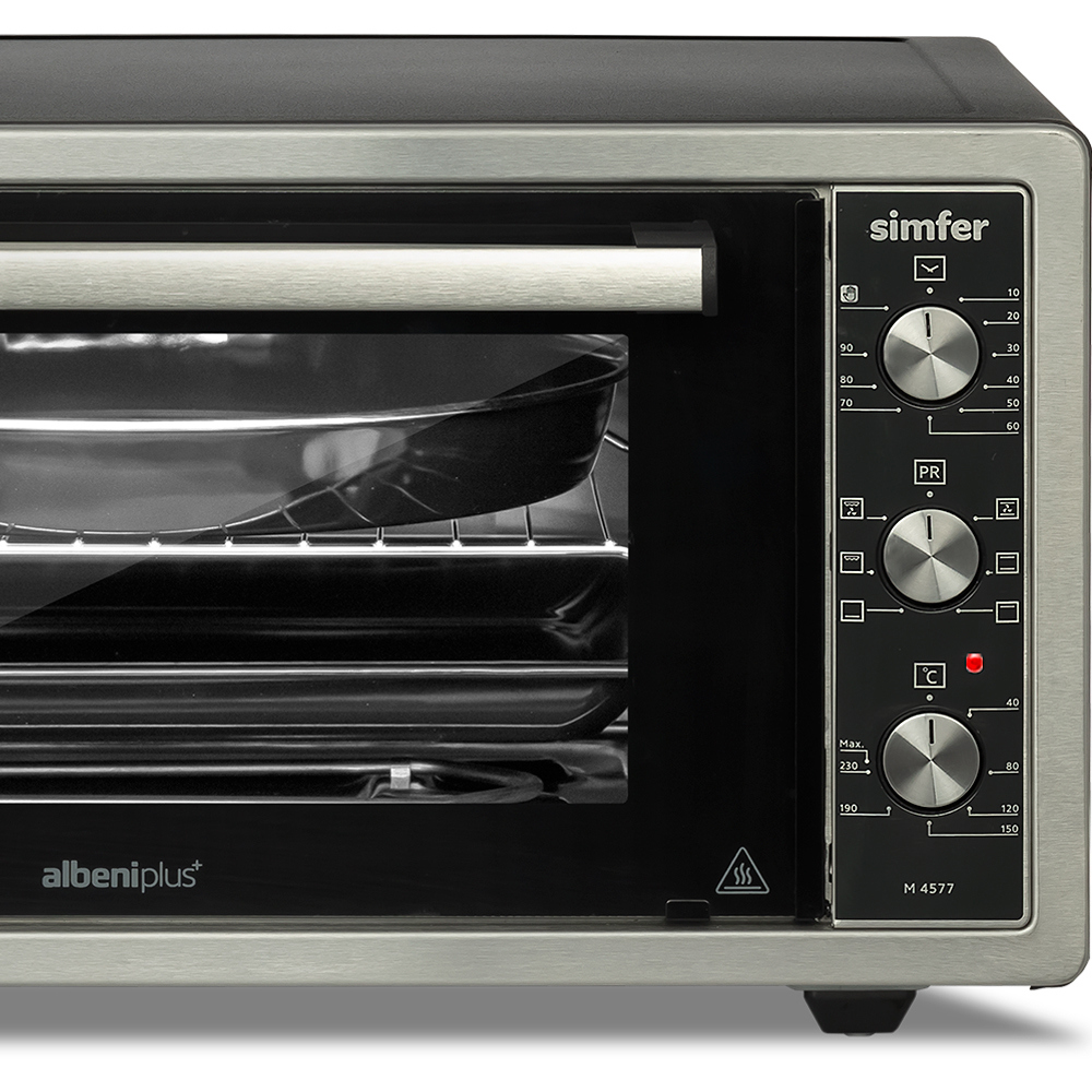 Изображение товара Электропечь 1400 Вт Simfer M4577 59x33x47 см цвет серый