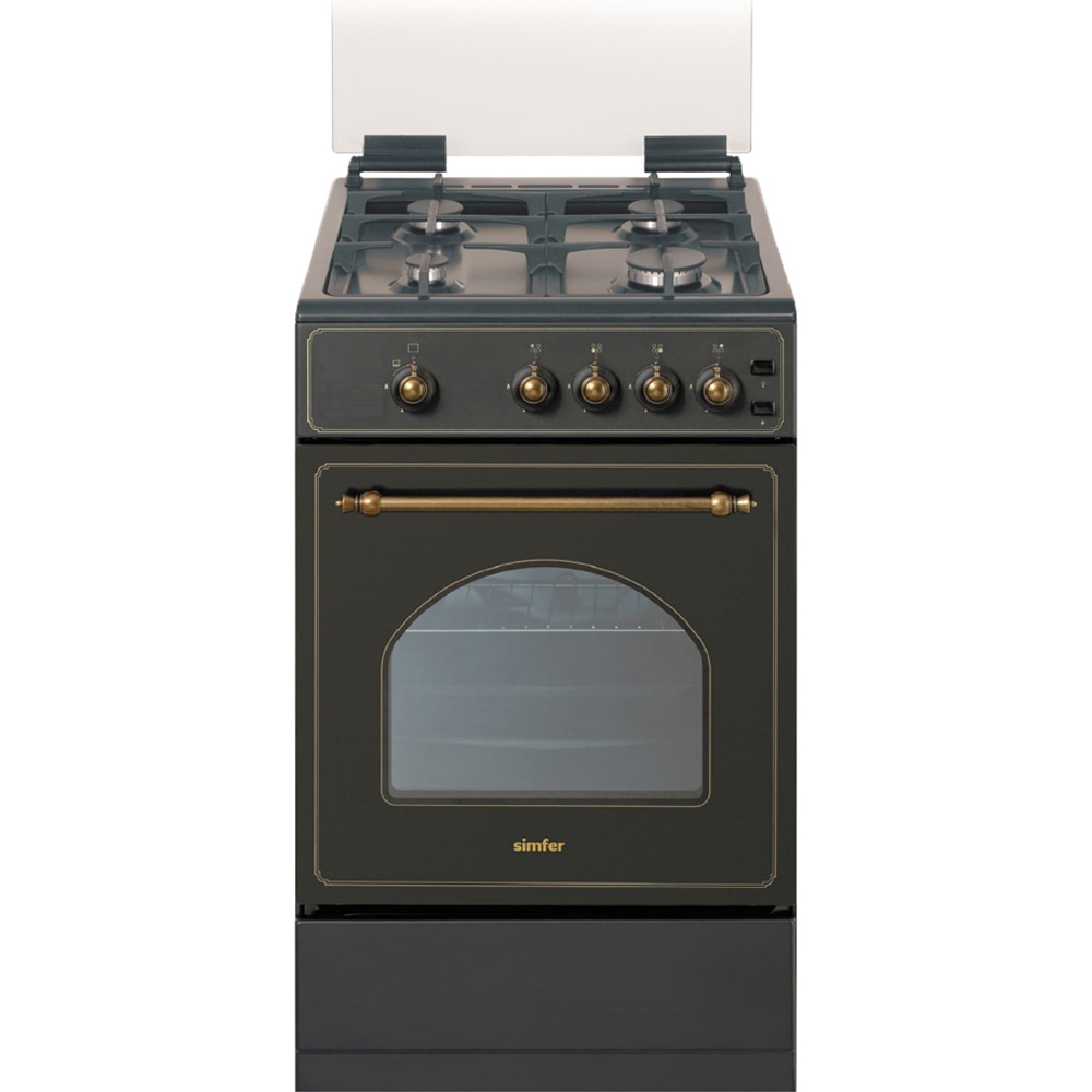Изображение товара Газовая плита Simfer F66GL42017 с духовкой и электроподжигом 60x86x60 см