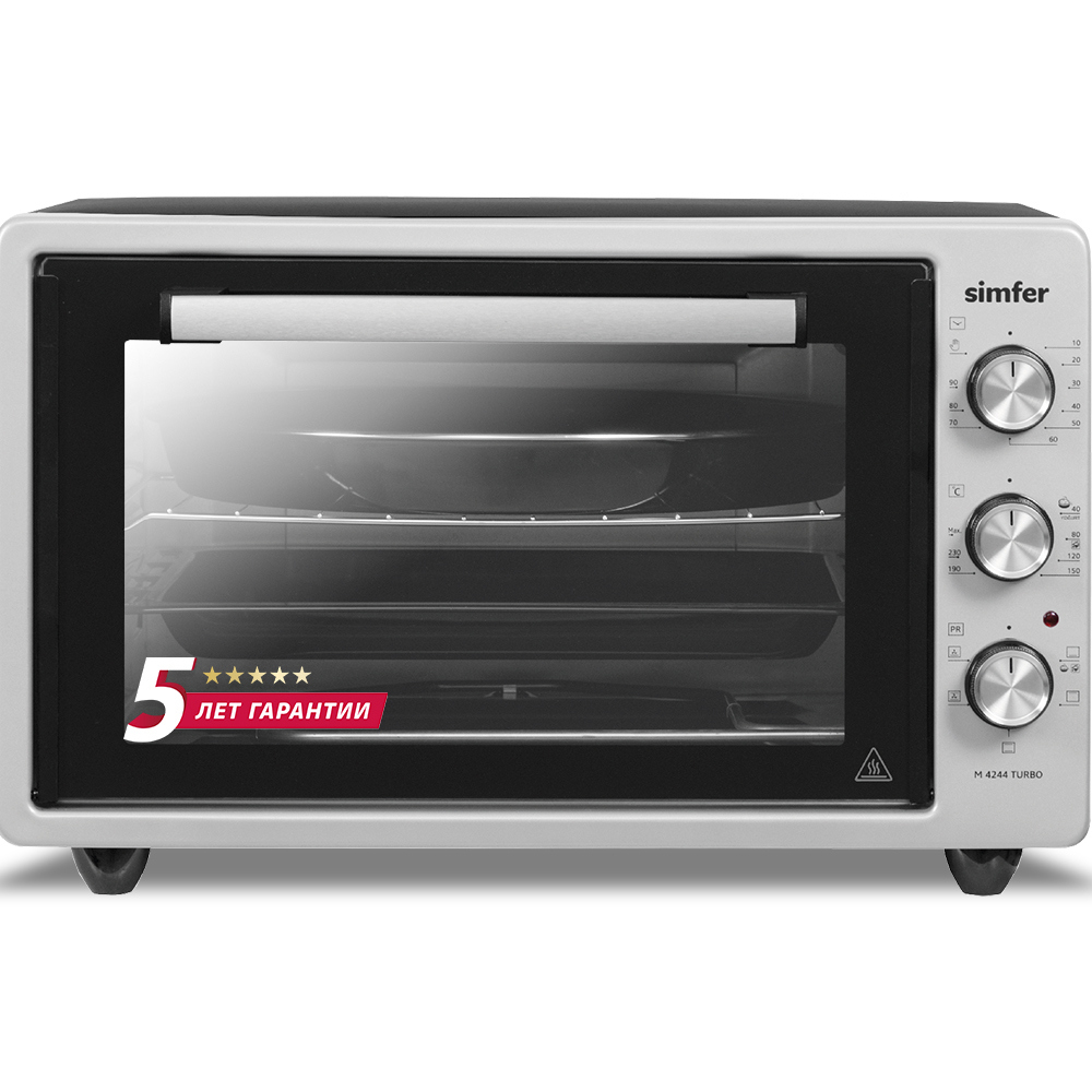Изображение товара Электропечь Simfer M4244 42л нержавеющая сталь Compact с 5 режимами