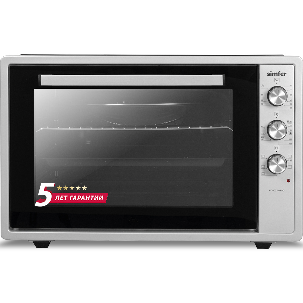 Изображение товара Электропечь Simfer M7003TB, 70 л, серый цвет, конвекция