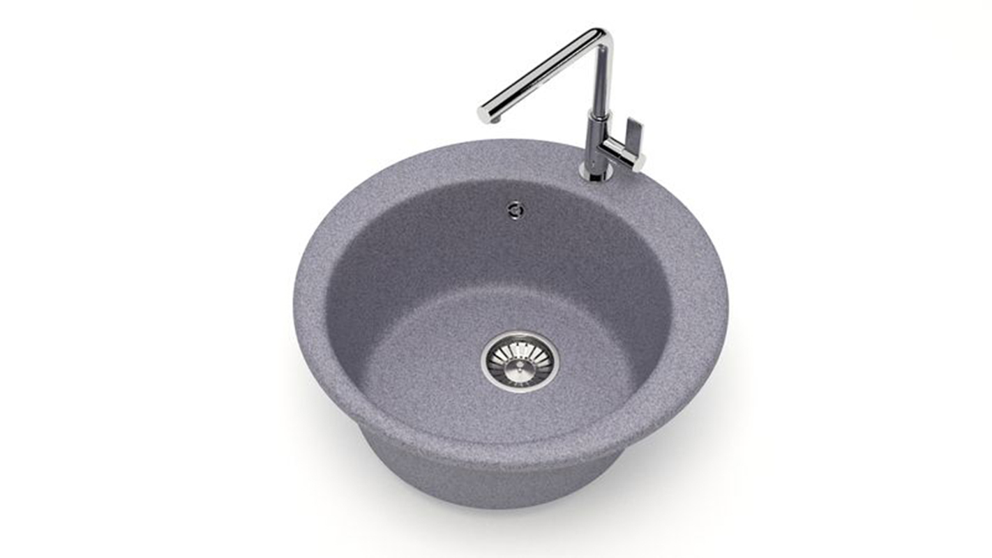 Изображение товара Врезная мойка Glanz J030G035-K 47.50x47.50x18 см кварц цвет темно-серый Изображение товара Врезная мойка Glanz J030G035-K 47.50x47.50x18 см кварц цвет темно-серый