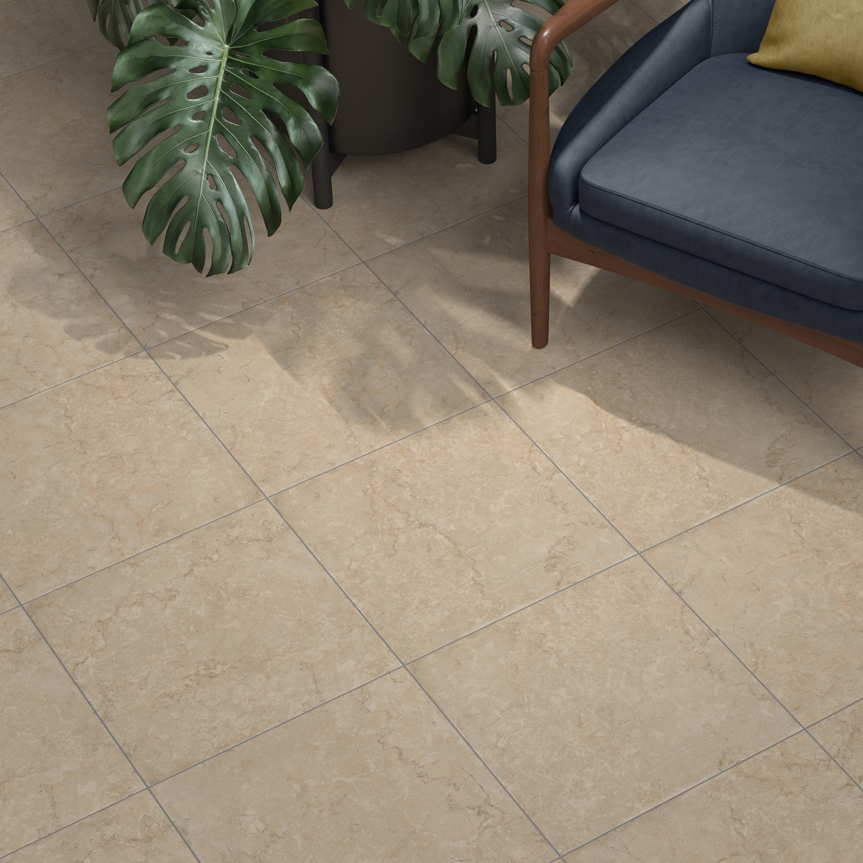 Изображение товара Плитка напольная Kerama Marazzi Эмполи 30.2x30.2 см 1.37 м² матовая цвет бежевый