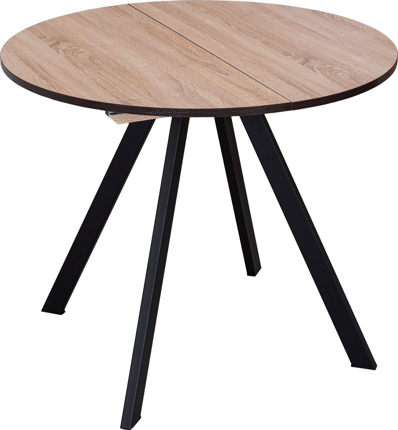 Изображение товара Круглый кухонный стол Вита Домотека раздвижной современный стиль