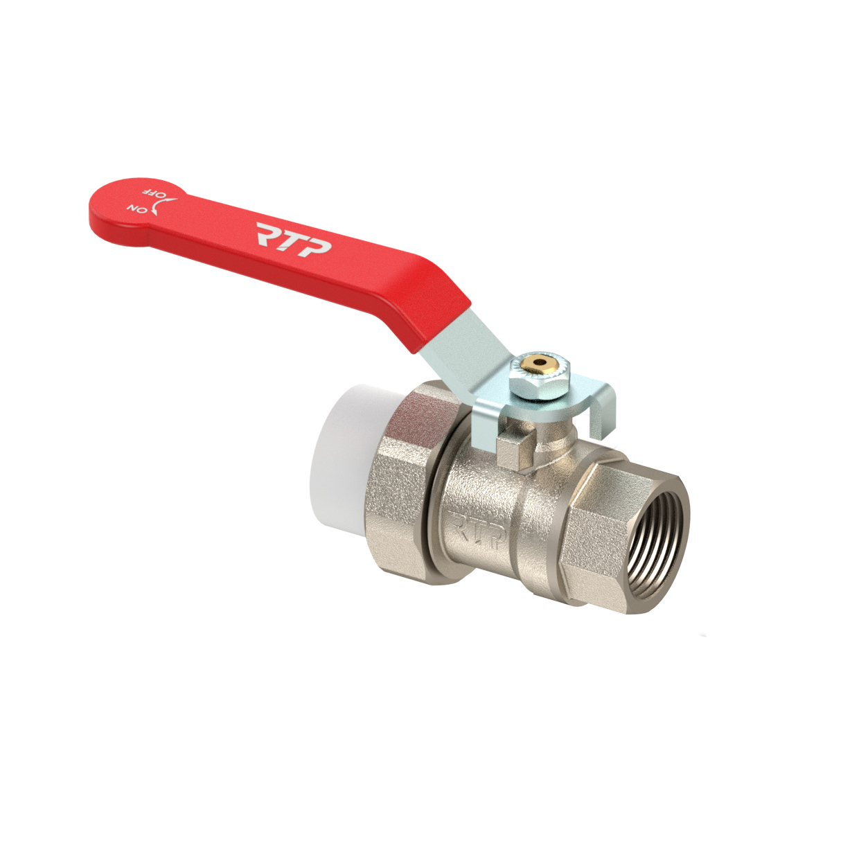Изображение товара Кран шаровой Rtp 50x1 1/2" с внутренней резьбой для воды