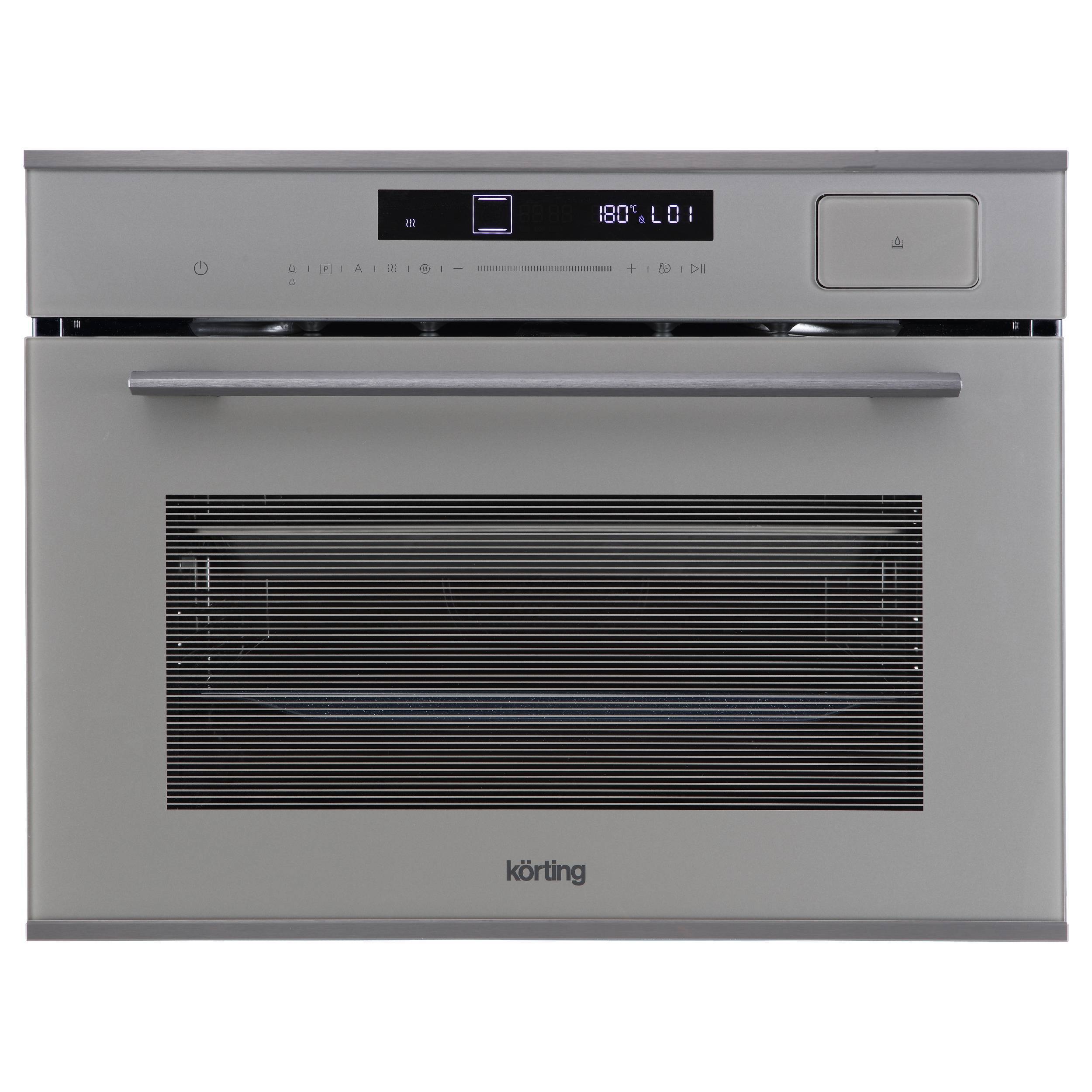 Изображение товара Электрический встраиваемый духовой шкаф Korting Okb 3450 gbxgr steam 59.5x45.4x56.8 см цвет серый