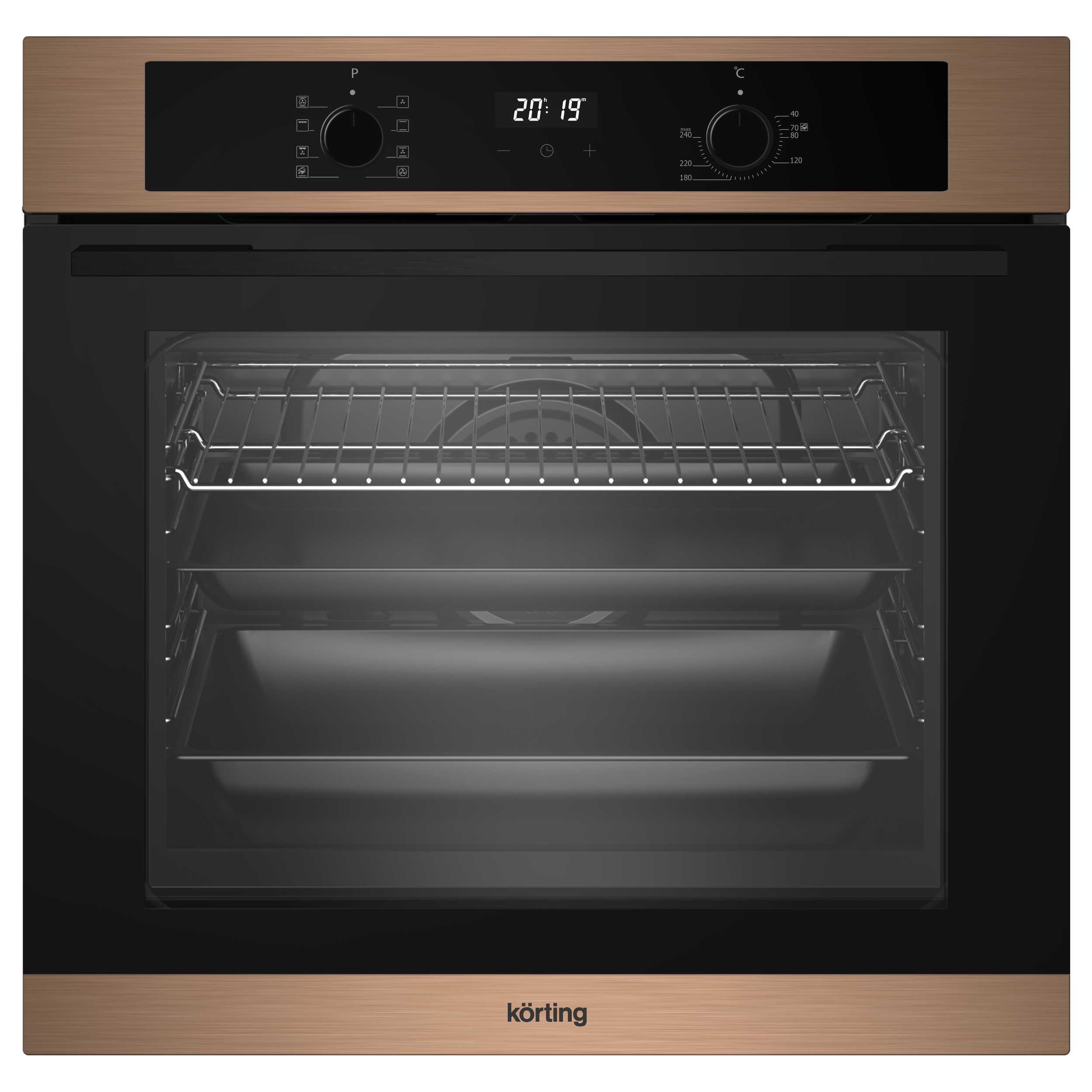 Изображение товара Духовой шкаф 59.5х58.2х59.5 см KORTING цвет медь, OKB 691 CSC