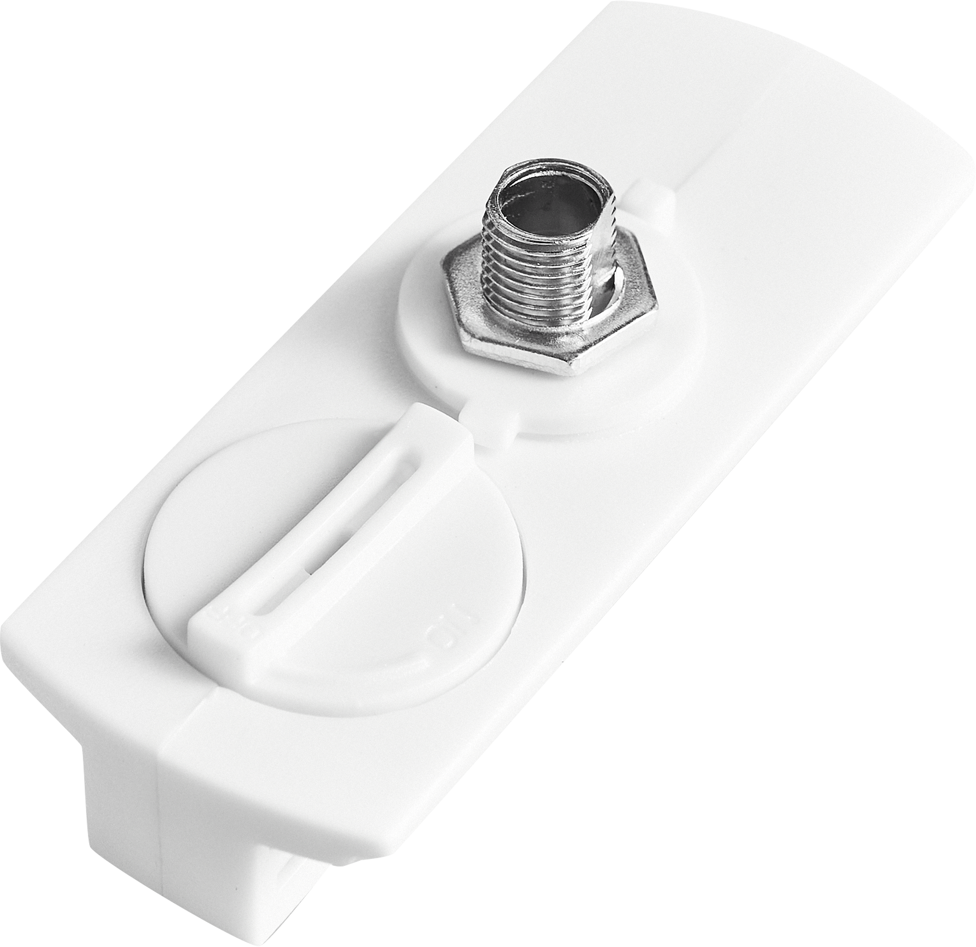 Адаптер Inspire для шинопровода цвет белый 8 см