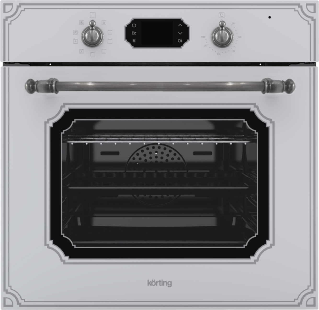 Изображение товара Духовой шкаф KORTING OKB 4911 CRGW 59.5x58x59.5 см белый