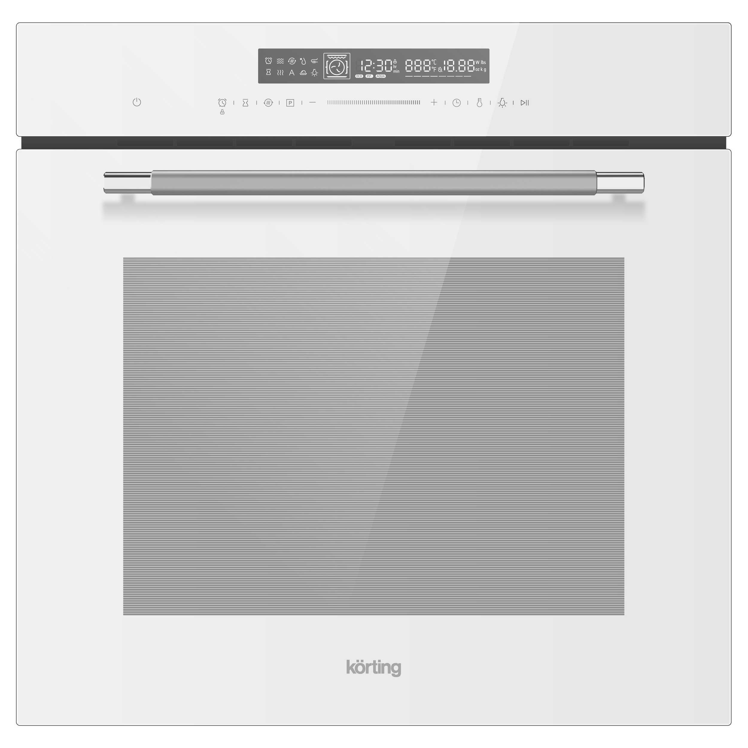 Изображение товара Электрический встраиваемый духовой шкаф Korting Okb 1351 gscw 59.5x59.6x56.6 см цвет белый