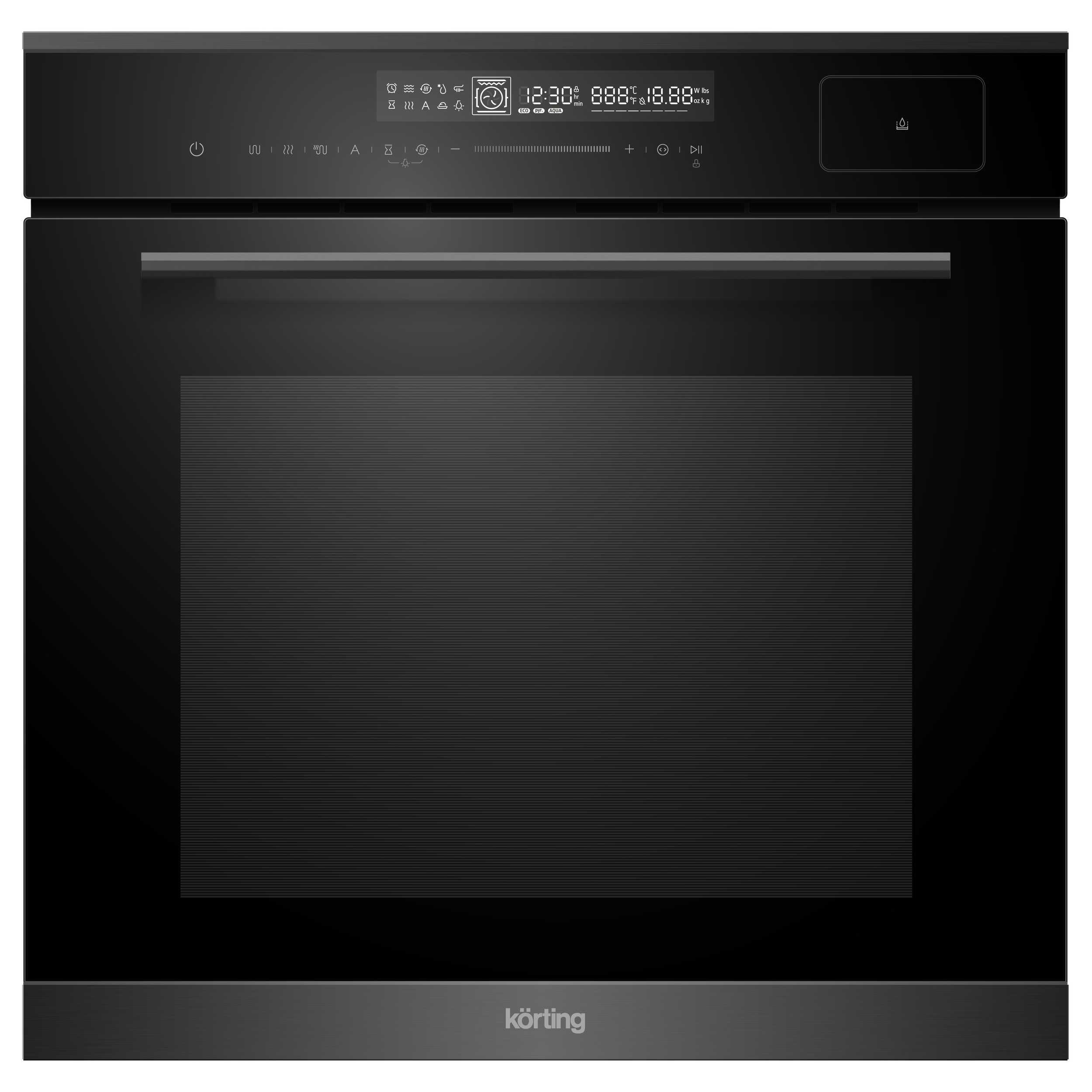 Изображение товара Электрический встраиваемый духовой шкаф Korting Okb 1350 GNBX Steam черный