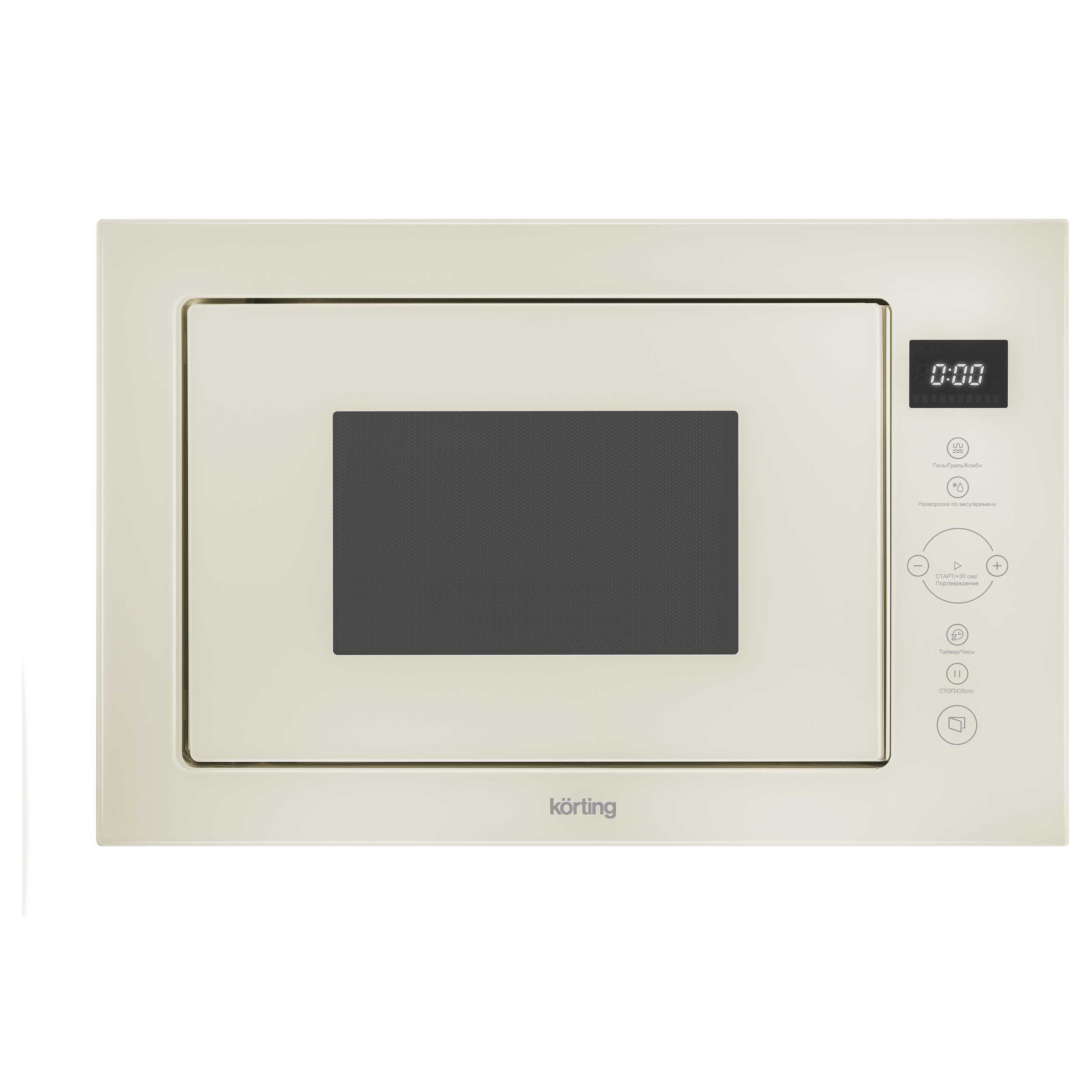 Изображение товара Встраиваемая микроволновая печь с грилем Korting 25 л сенсорное управление