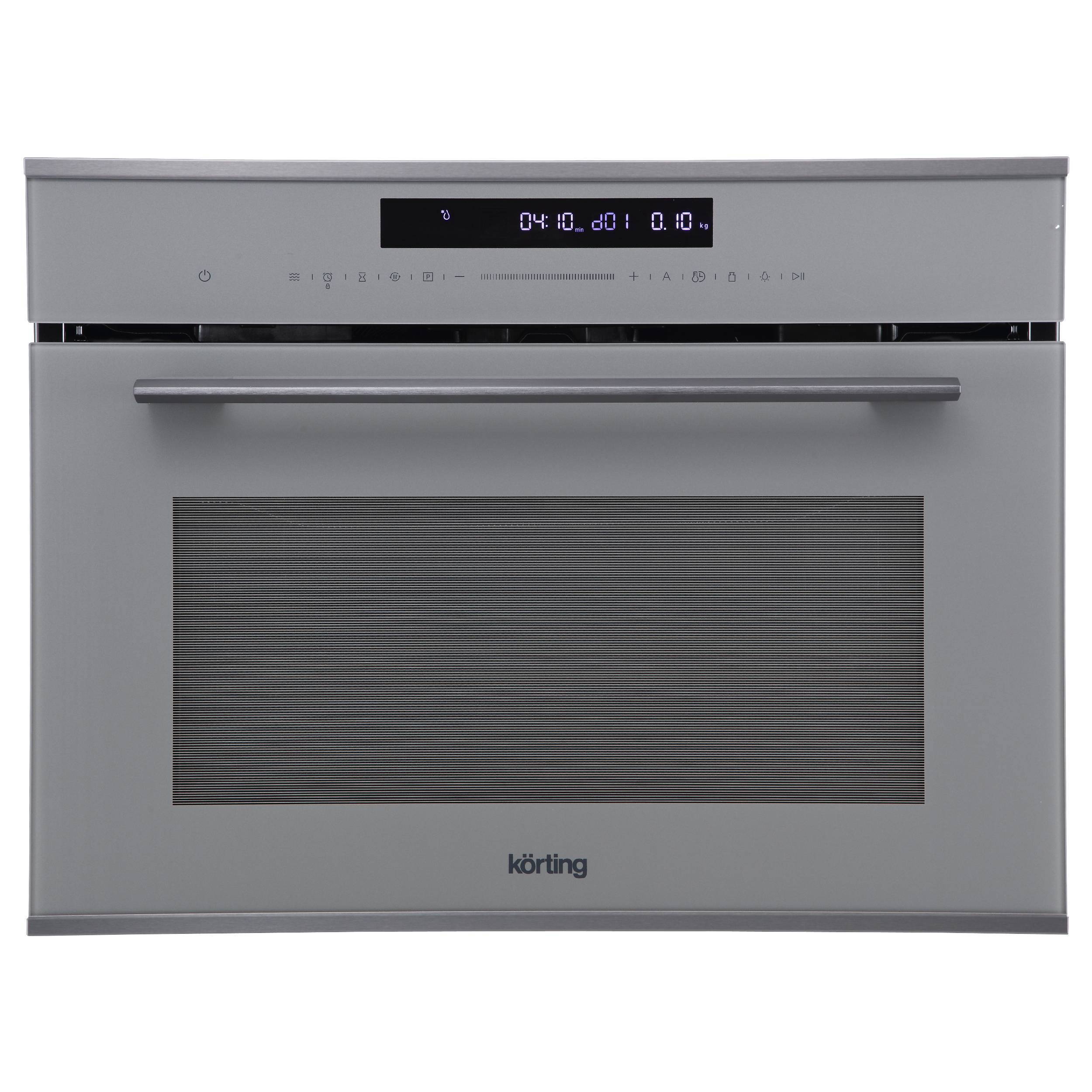 Изображение товара Электрический встраиваемый духовой шкаф Korting Okb 3250 gbxgr mw 59.5x45.4x56.5 см цвет стекло, серый