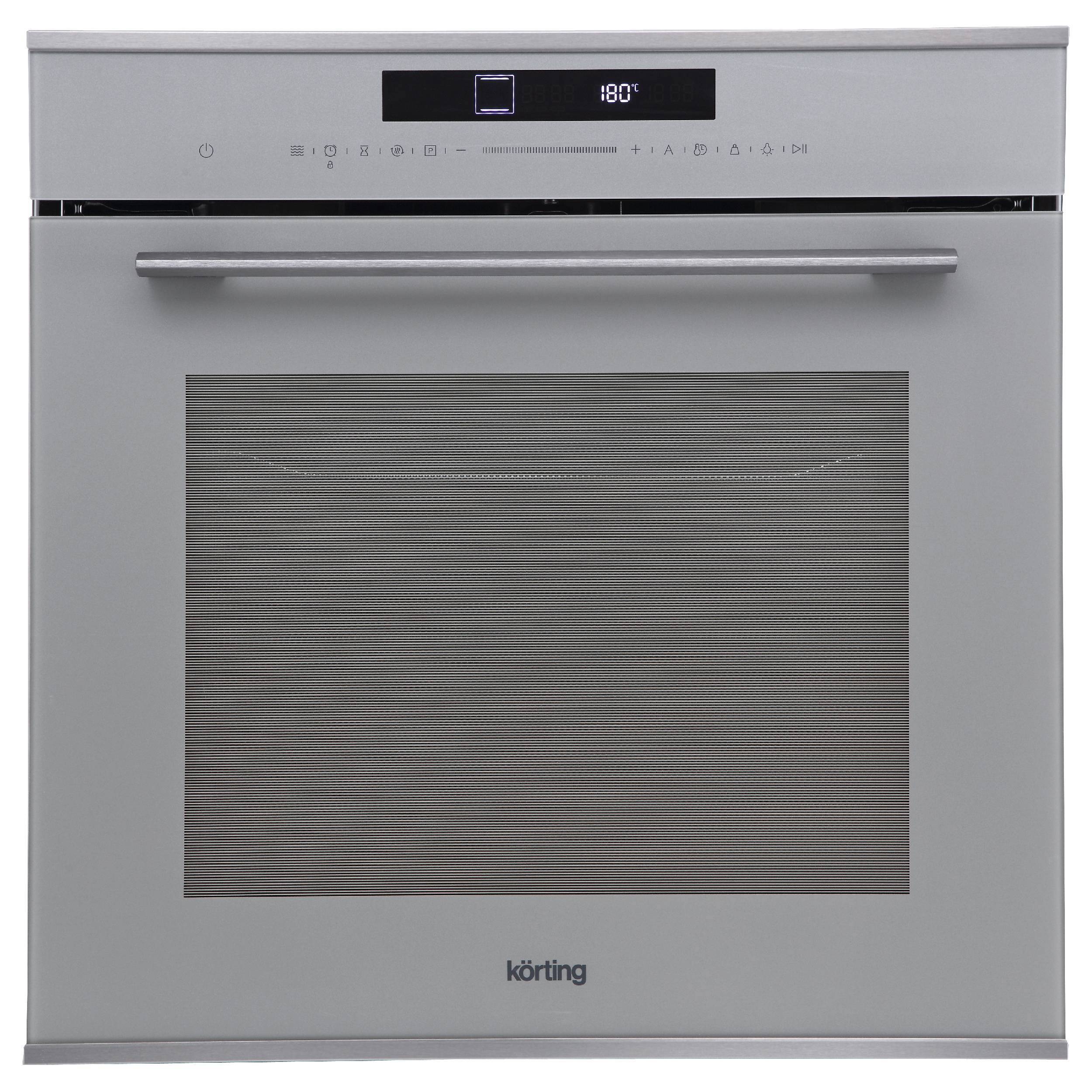 Изображение товара Электрический встраиваемый духовой шкаф Korting Okb 1340 gbxgr mw 59.5x59.6x56.6 см серебристый