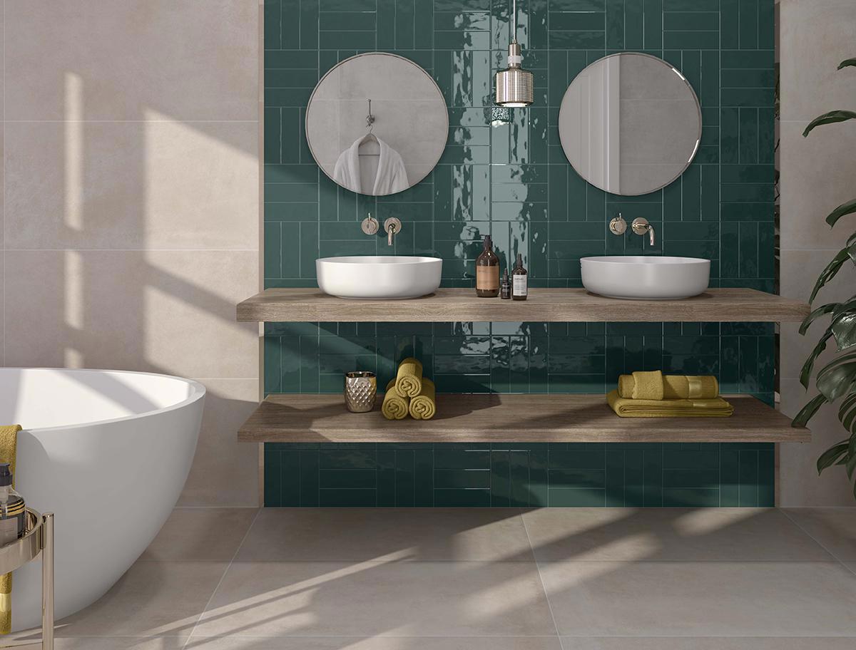 Изображение товара Керамогранит Pamesa ceramica 30 Mayfair 00-010493 6.5x20см 0.35 м² цвет зеленый, цена за упаковку