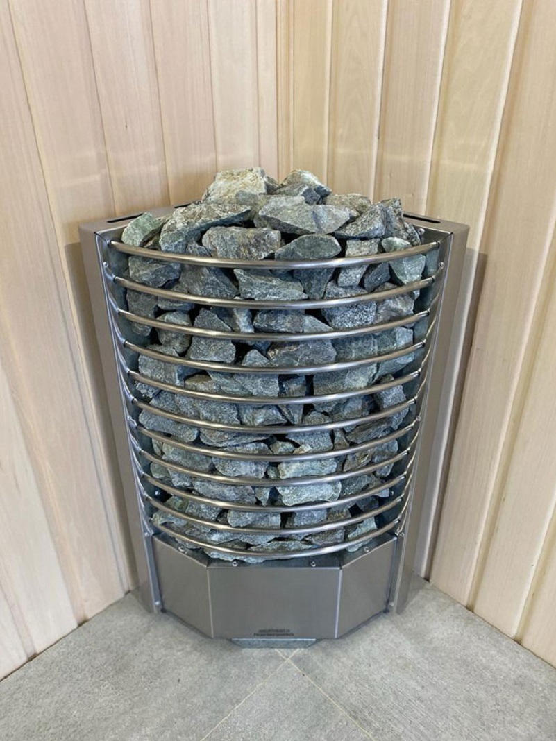 Изображение товара Электрокаменка РЭК Угловая Олимпия 4.5кВт для сауны и бани