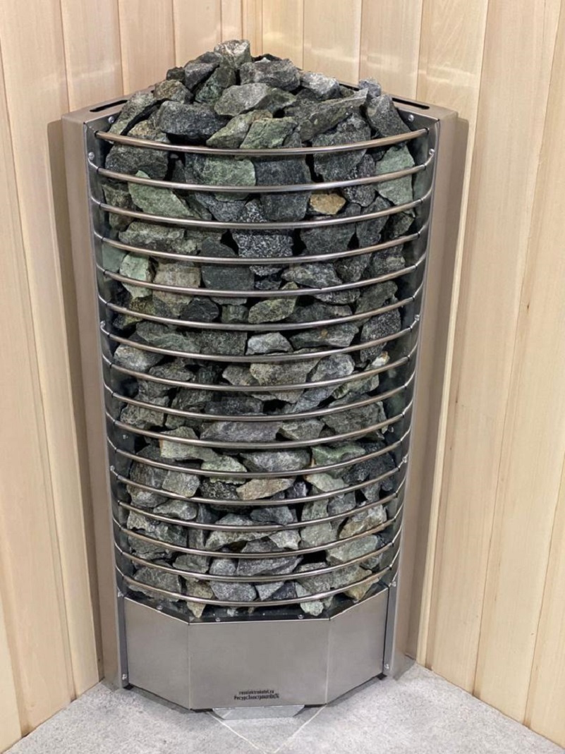 Изображение товара Электрокаменка РЭК Олимпия 9кВт для сауны и бани уголковая