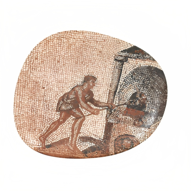 Изображение товара Бренд Bonna Фарфоровая обеденная тарелка 33 см серия Mesopotamia