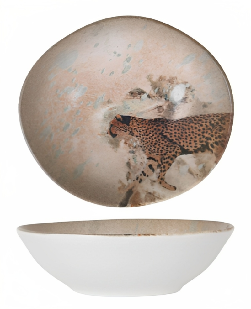 Изображение товара Набор салатников Bonna Savanna 2 шт фарфор глубина 5.5 см 18 см диаметр