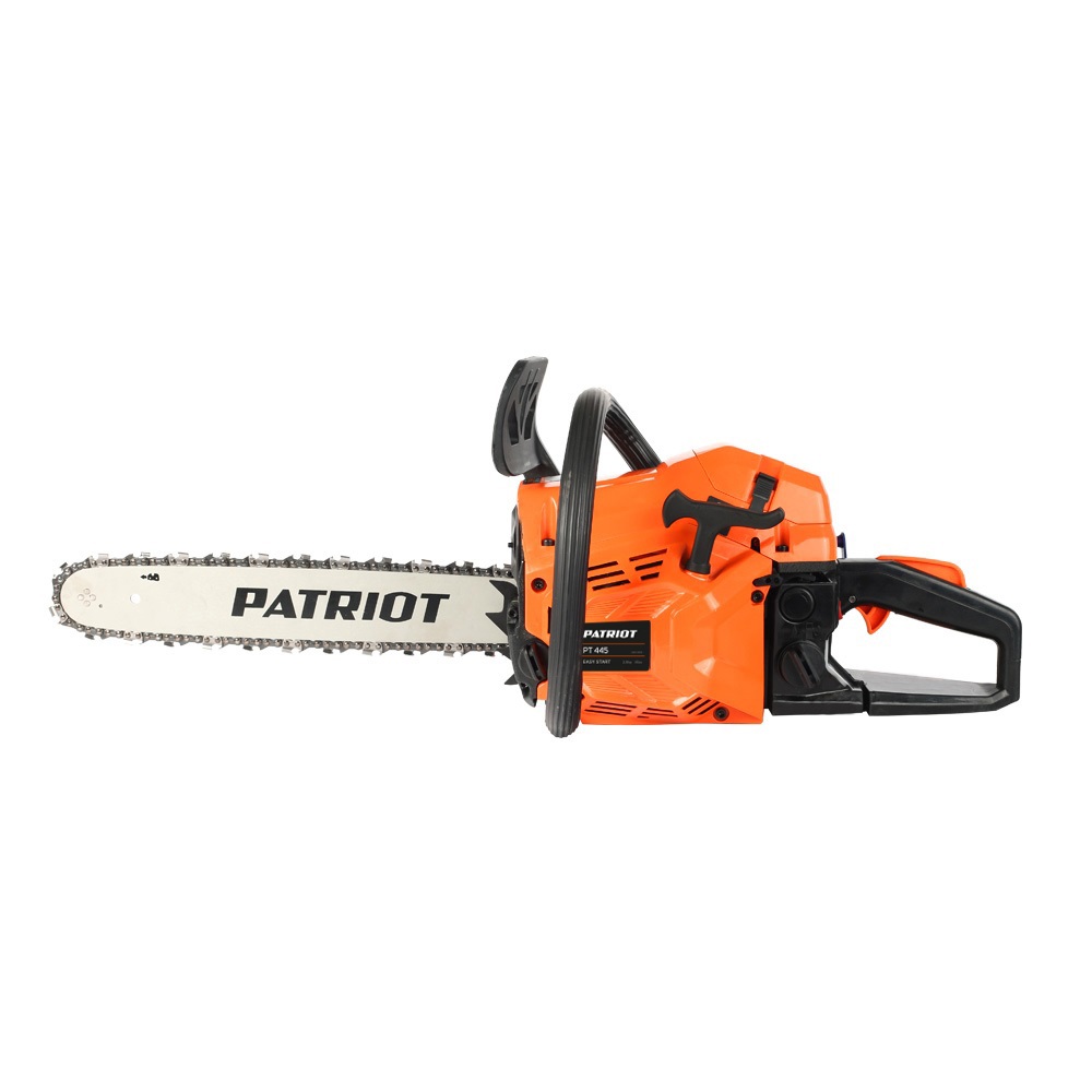 Изображение товара Бензиновая цепная пила Patriot PT 445 с мощностью 2.9 л.с и шиной 40 см
