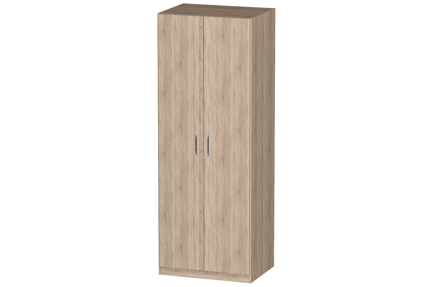 Изображение товара Шкаф распашной Furnistyle Лайф ЛШО-06 80x215x60 см дуб сонома