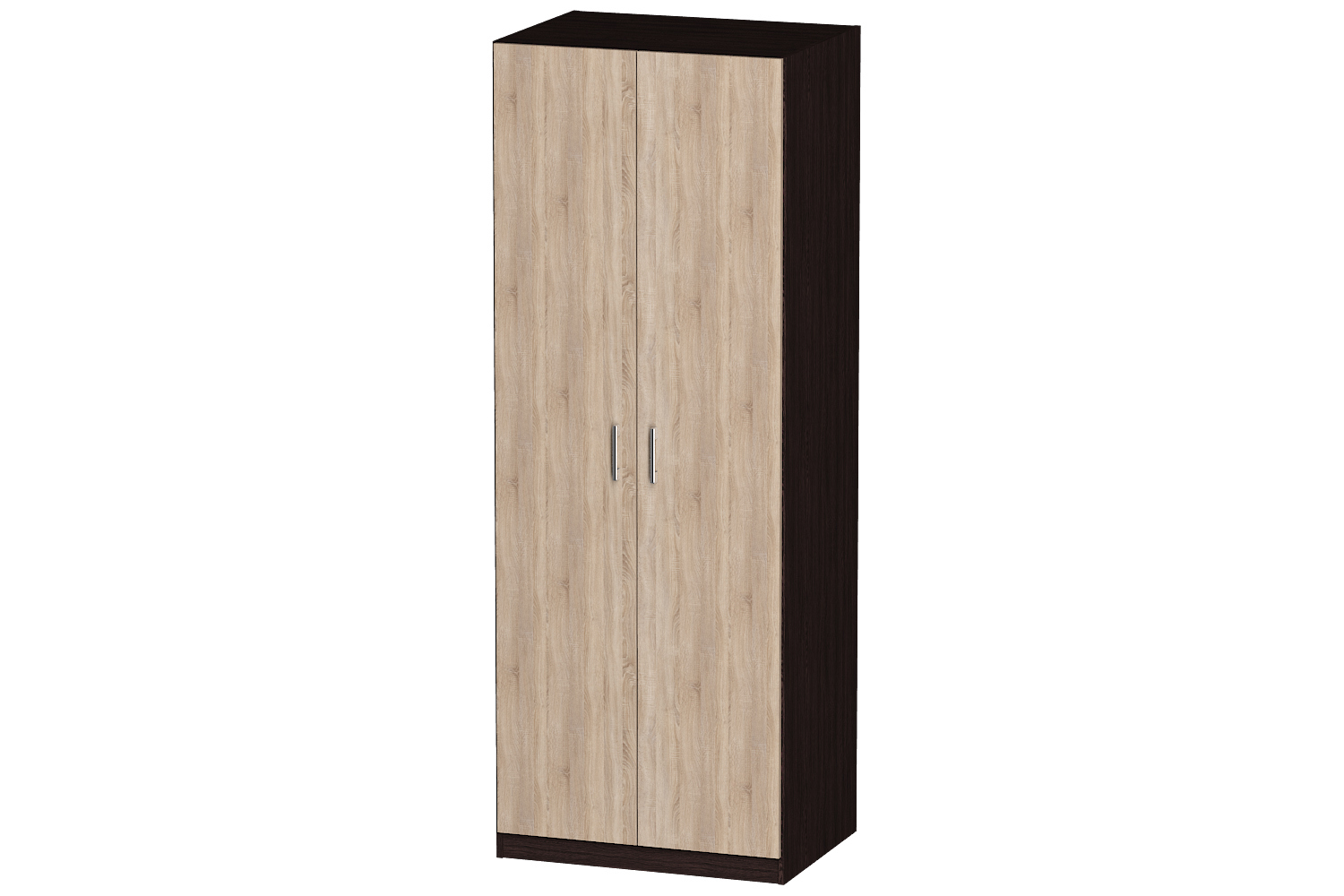 Изображение товара Шкаф распашной Furnistyle Лайф 80x215x60 см венге сонома