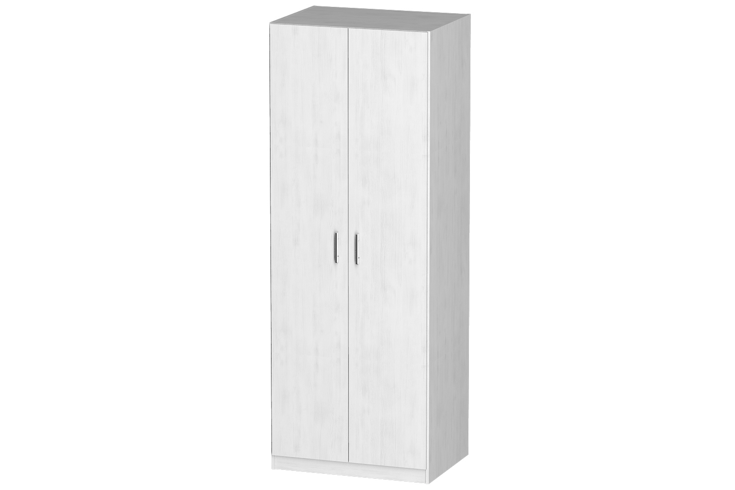 Изображение товара Шкаф распашной Furnistyle Лайф ЛШК-06 80x215x60 см ЛДСП цвет светлое дерево