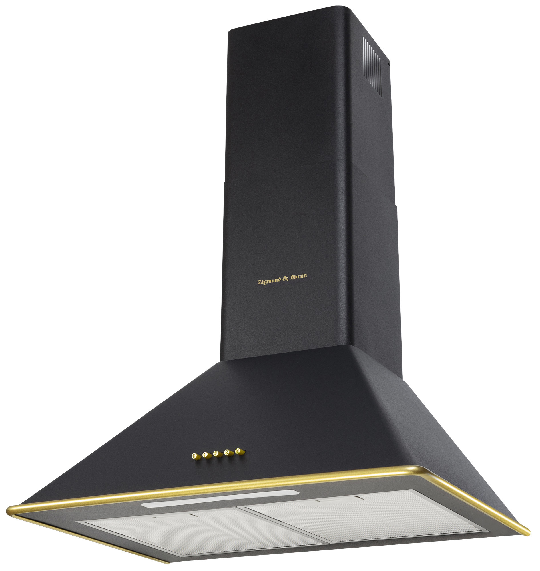 Изображение товара Купольная вытяжка Zigmund Shtain K 148.6 B черная 60 см с подсветкой и высокой производительностью