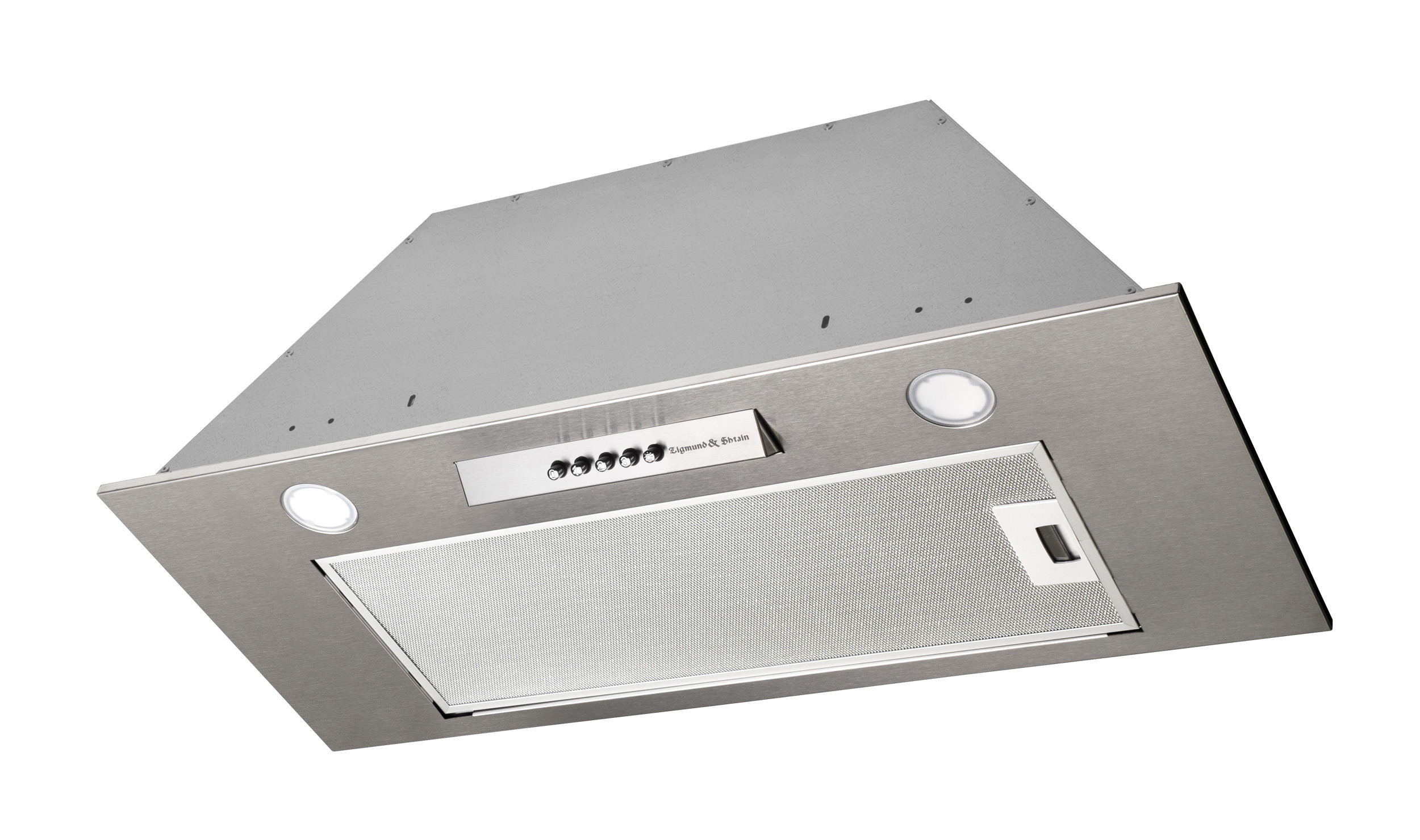 Изображение товара Встраиваемая вытяжка Zigmund Shtain K 012.7 серого цвета 70 см мощная