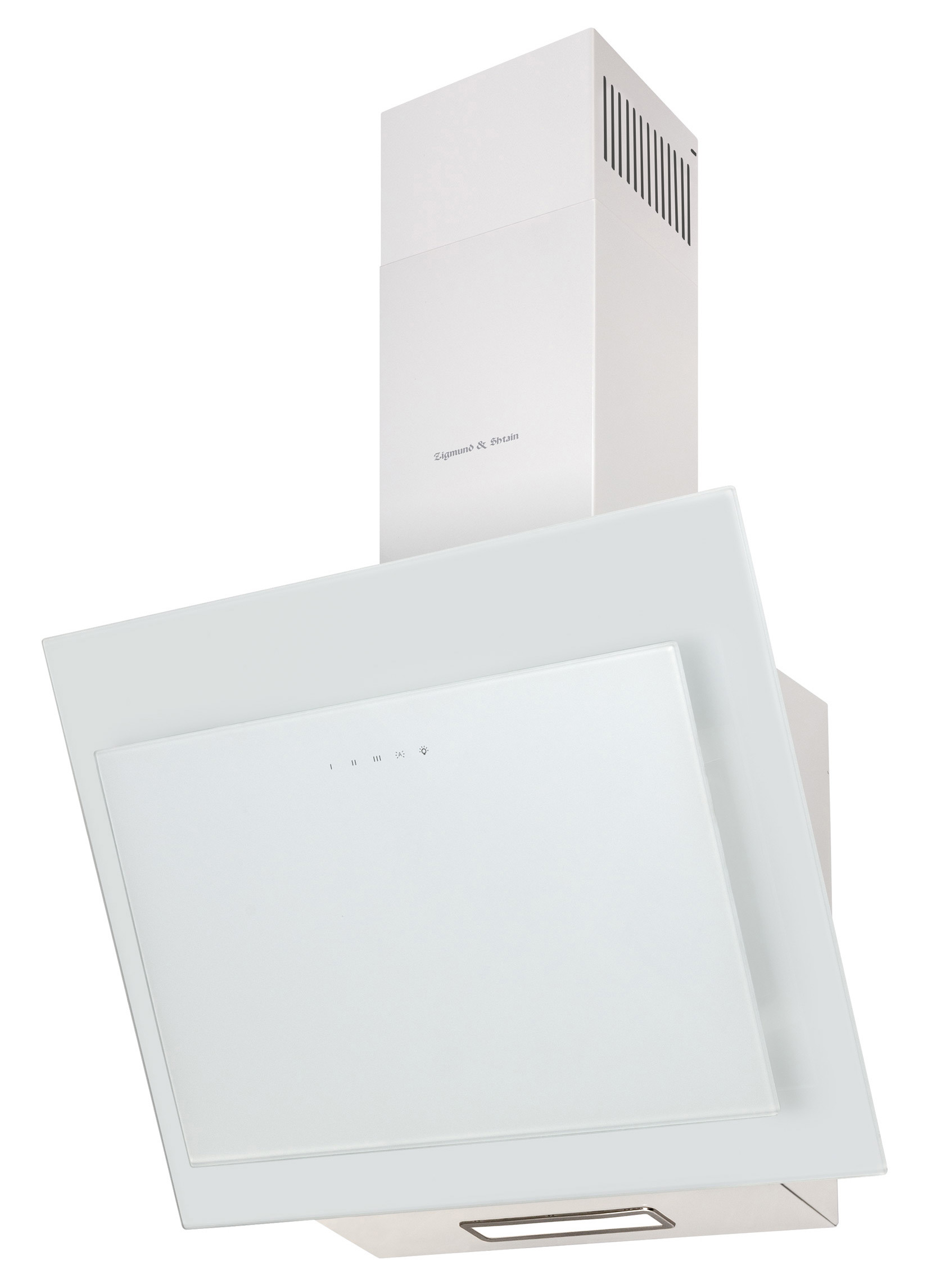 Изображение товара Наклонная вытяжка Zigmund & shtain K 144.6 W 60 см цвет белый