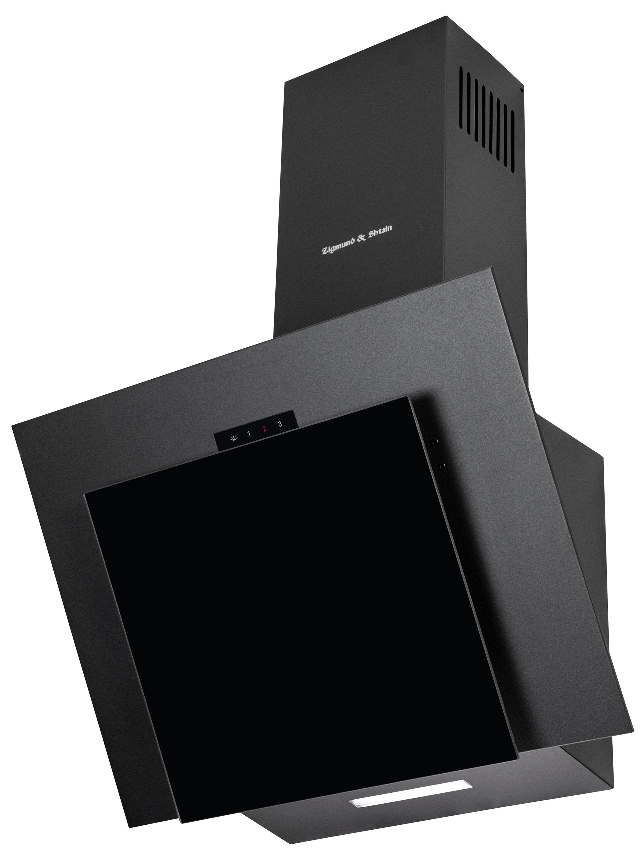 Изображение товара Наклонная кухонная вытяжка Zigmund Shtain K 141.6 B черная сенсорная