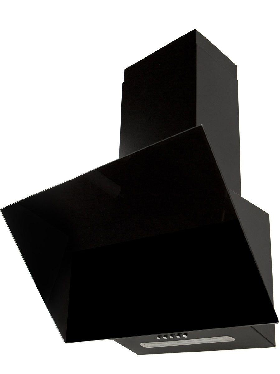 Изображение товара Наклонная кухонная вытяжка Navako Vector 50 Black 49.8 см стильный дизайн
