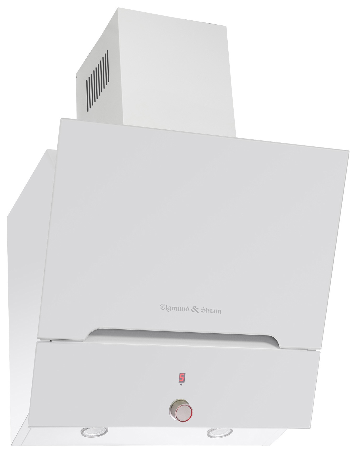 Изображение товара Наклонная вытяжка Zigmund Shtain K 142.6 W 60 см белая