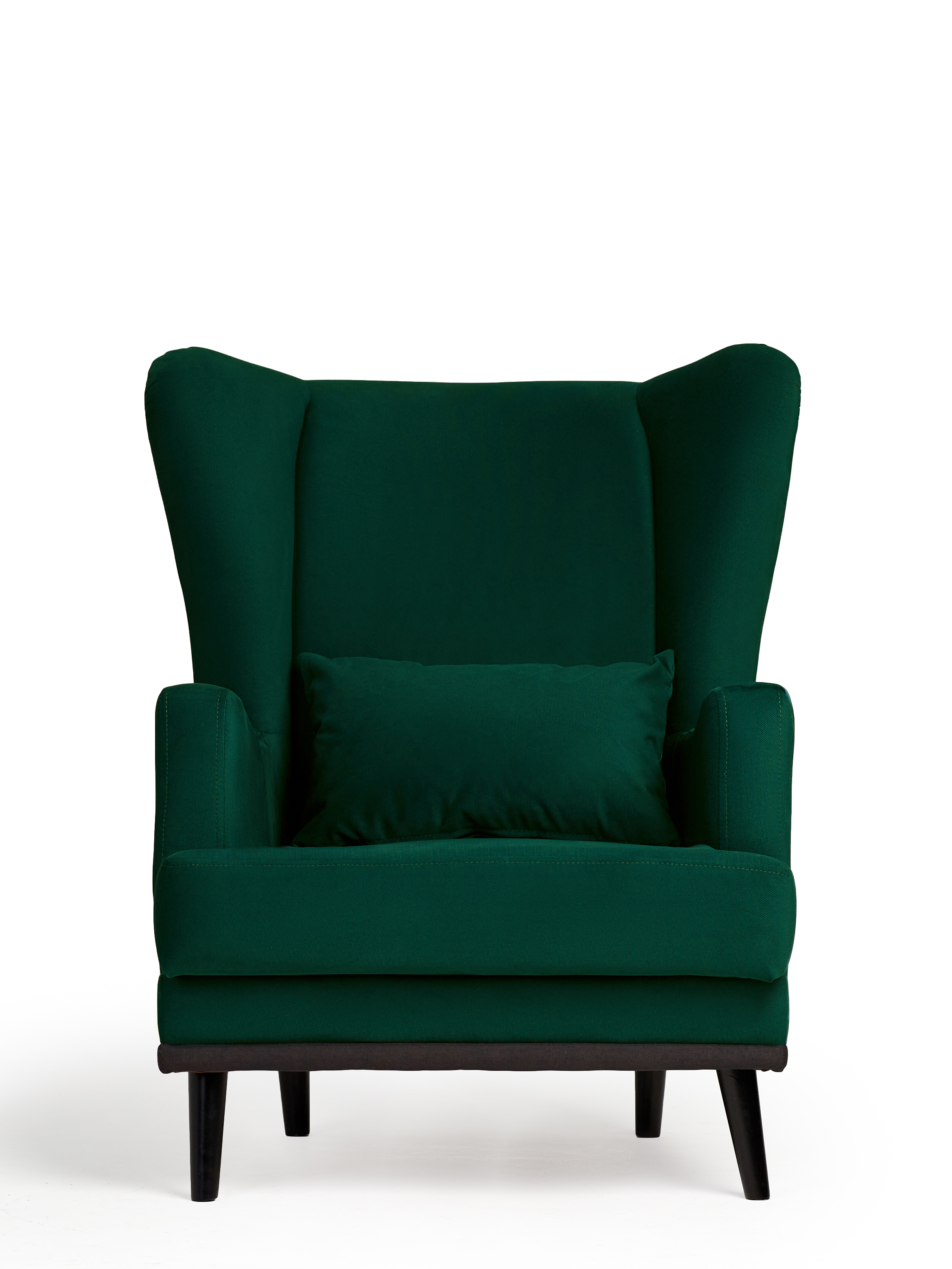 Изображение товара Мягкое кресло Оскар велюр зеленый универсальное стильное комфортное