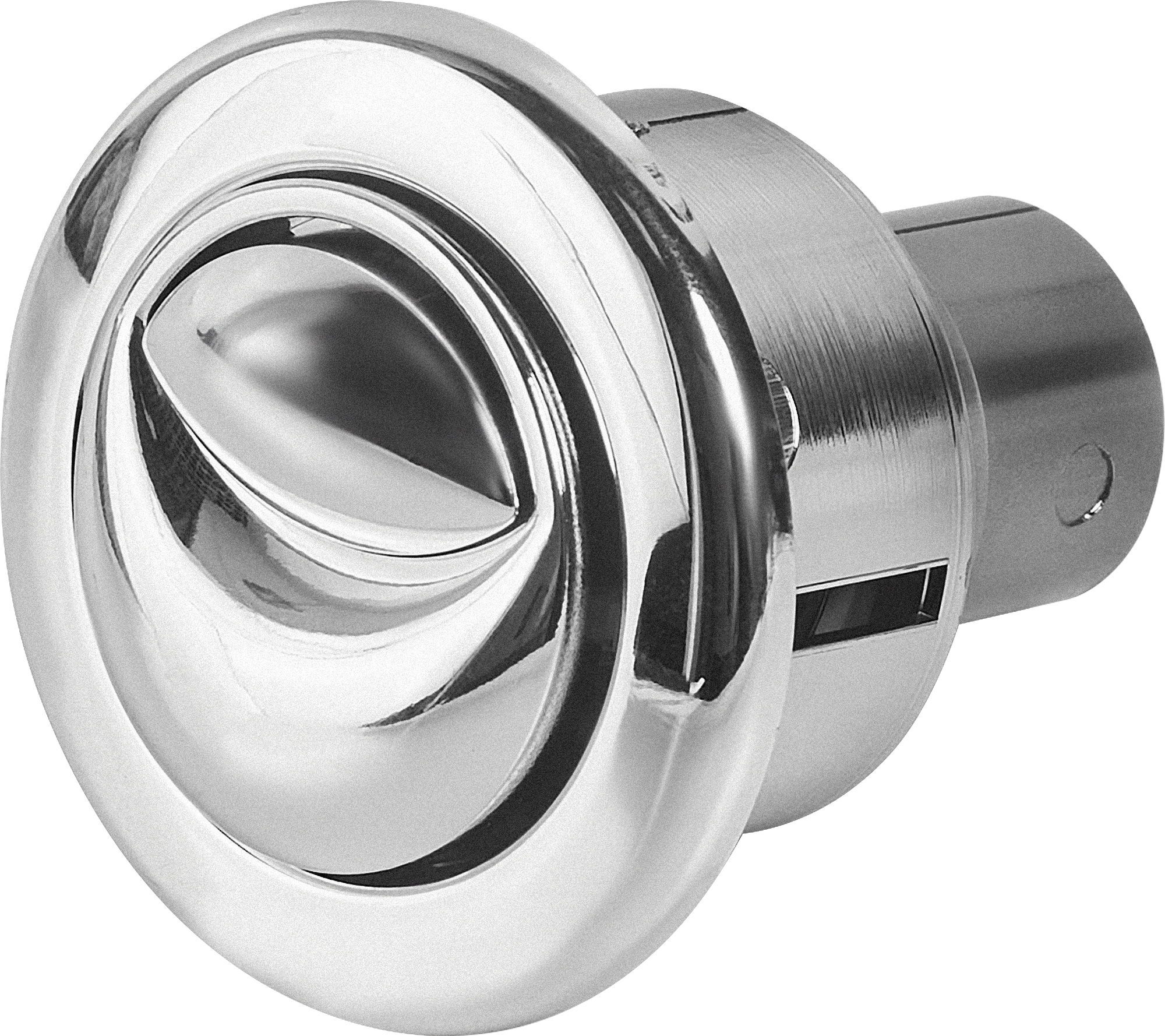 Изображение товара Кнопка для арматуры унитаза АСД 77.01.00.3 У дву режимная компактная из надежного пластика