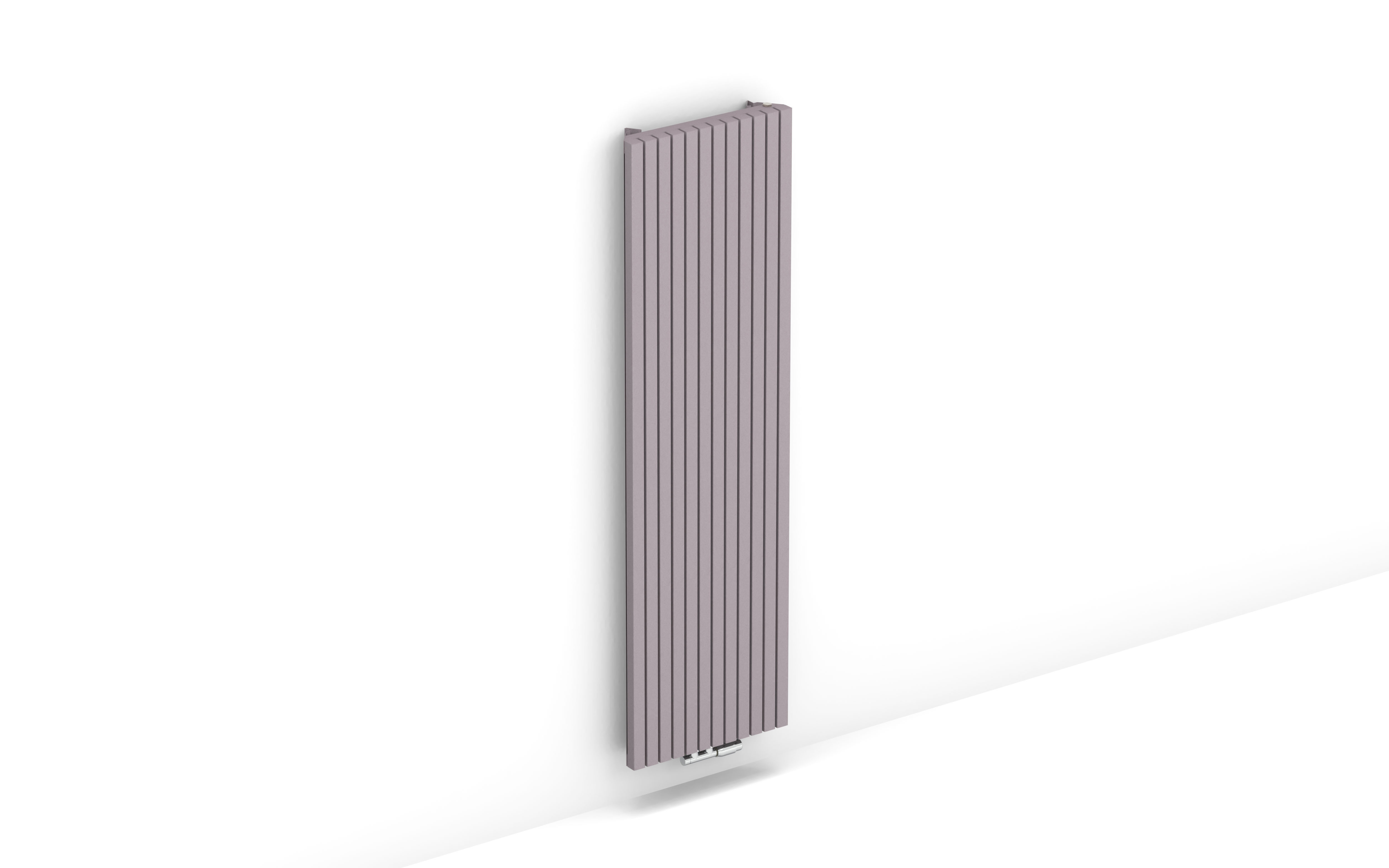 Изображение товара Радиатор Jaga Tetra Wall 50 0 секций 1800x330 мм. нижнее подключение сталь розовое золото