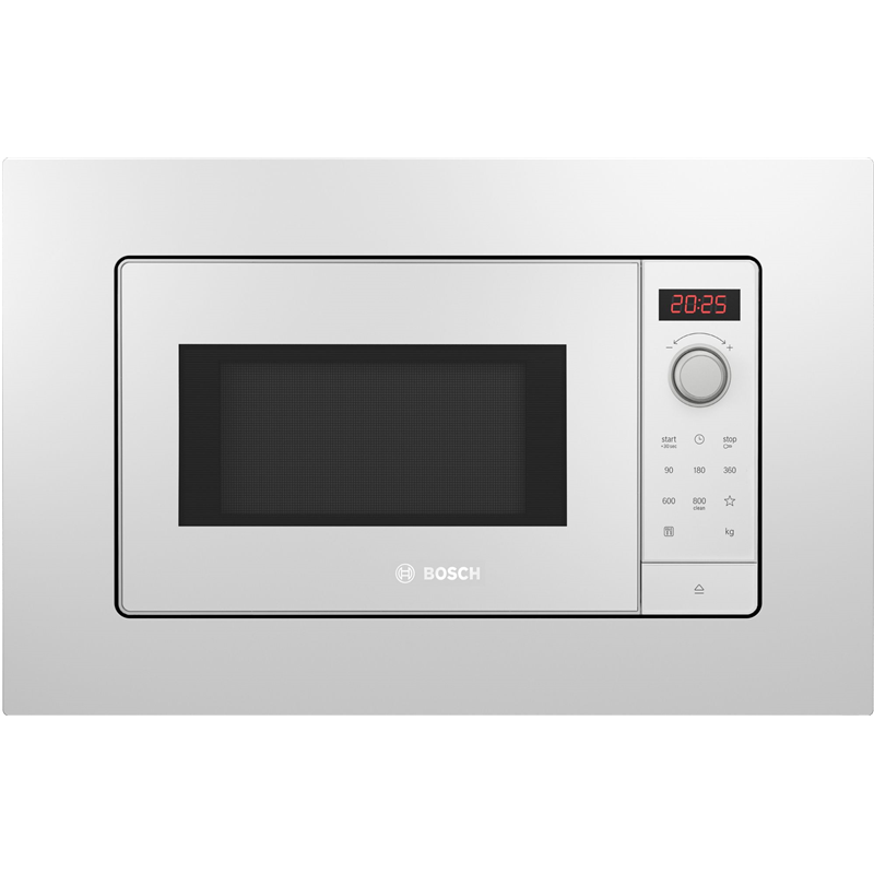 Изображение товара Встраиваемая микроволновая печь Bosch Serie 2 BFL623MS3 20 л нержавеющая сталь