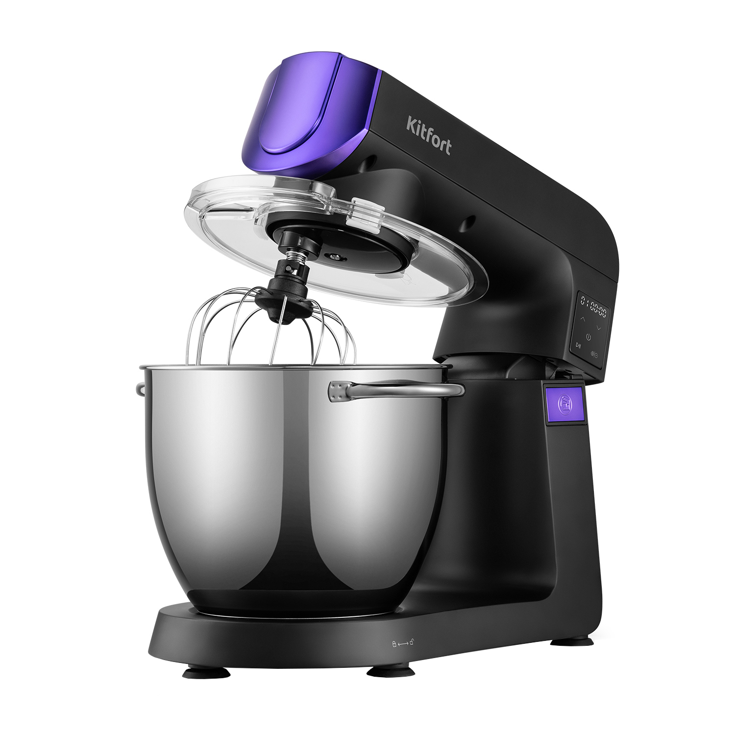 Изображение товара Планетарный миксер Kitfort КТ-3425 1800 Вт цвет черный для взбивания и теста