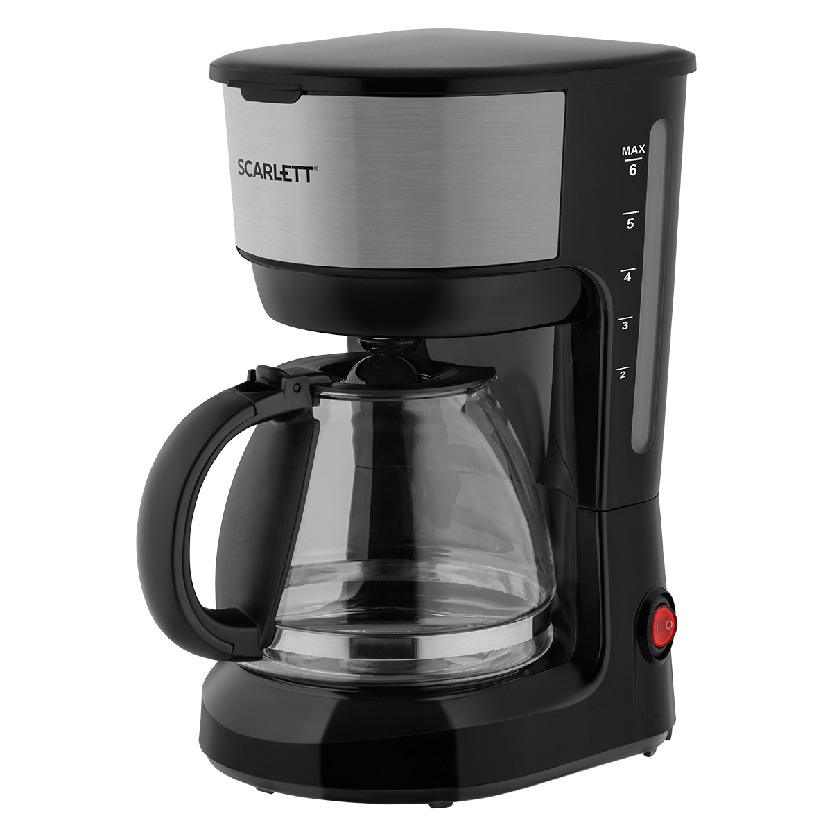 Изображение товара Капельная кофеварка Scarlett SC-CM33012 20x15x26.6 см цвет черный/серый