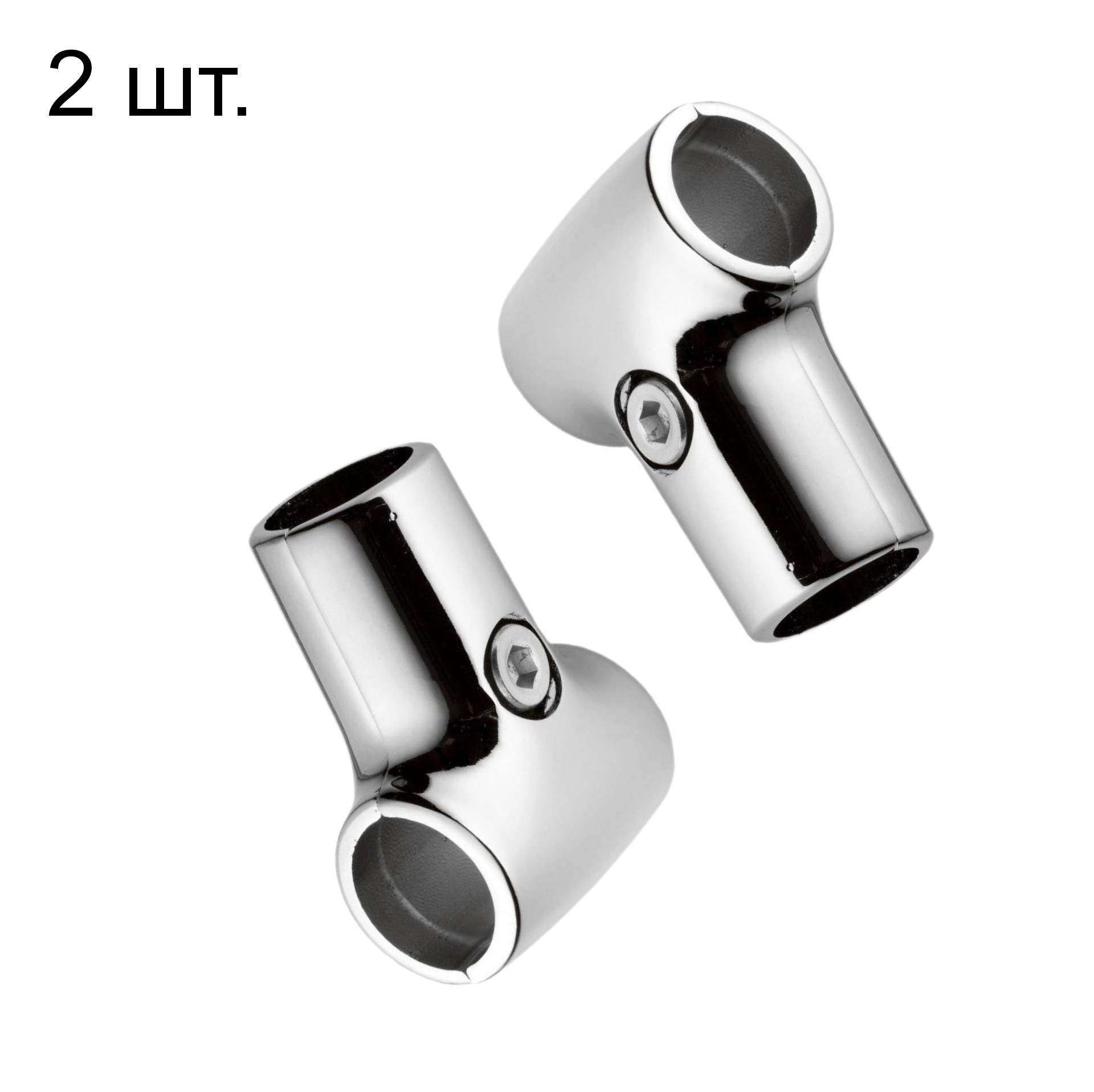 Соединитель двух труб конечный Т скользящий ⌀25мм 2шт ️ купить по цене ...