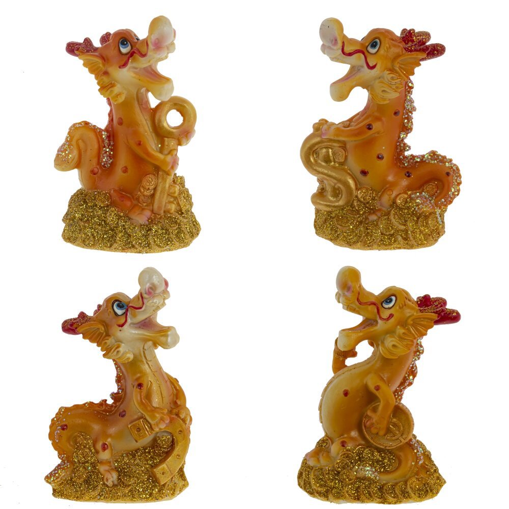 Изображение товара Декоративная фигурка Дракон 6.5x4x9 см символ 2024 для украшения