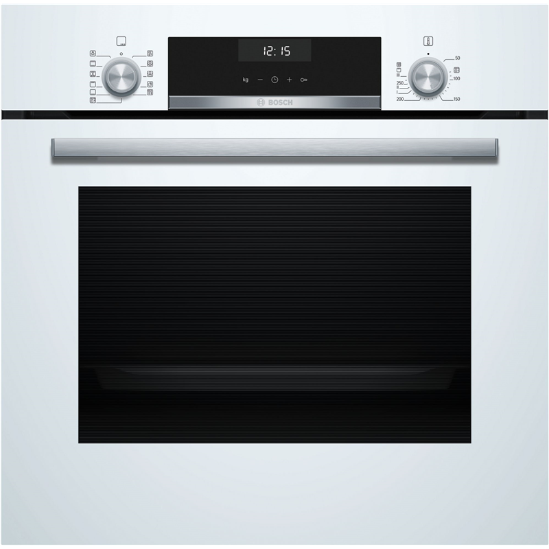 Изображение товара Электрический встраиваемый духовой шкаф Bosch Serie 4 HBJ517YW0R белый 66л 10 режимов