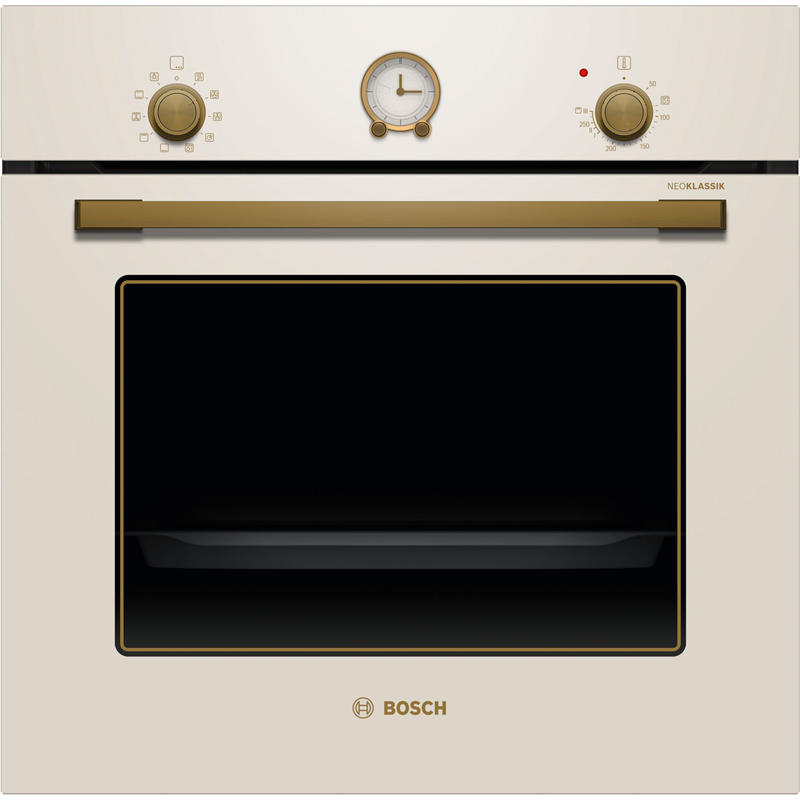 Изображение товара Электрический встраиваемый духовой шкаф Bosch Serie 6 NeoKlassik 59.4x59.5x54.8 см цвет светло-бежевый