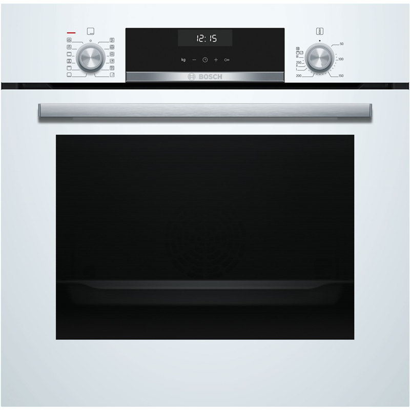 Изображение товара Электрический встраиваемый духовой шкаф Bosch Serie 6 HIJ557YW0R 59.4x59.5x56.7 см цвет белый