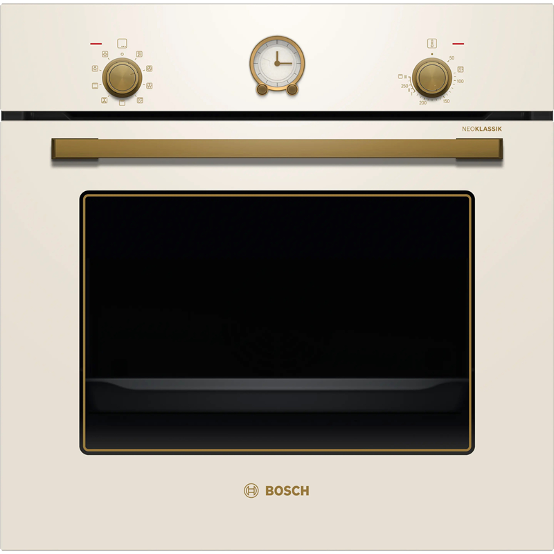 Изображение товара Электрический встраиваемый духовой шкаф Bosch Serie 6 NeoKlassik 59.4x59.5x54.8 см цвет слоновая кость
