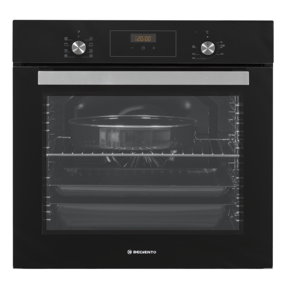 Изображение товара Электрический духовой шкаф Delvento V6ES68017 59.5x59.5x56.5 см цвет черный